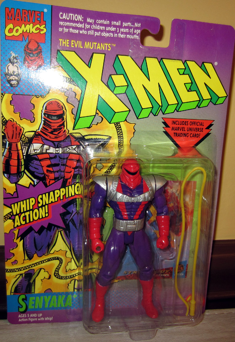 The Evil Mutants X-men Senyaka Action Figure From Marvel & ToyBiz 1994 T1181 for sale online 
