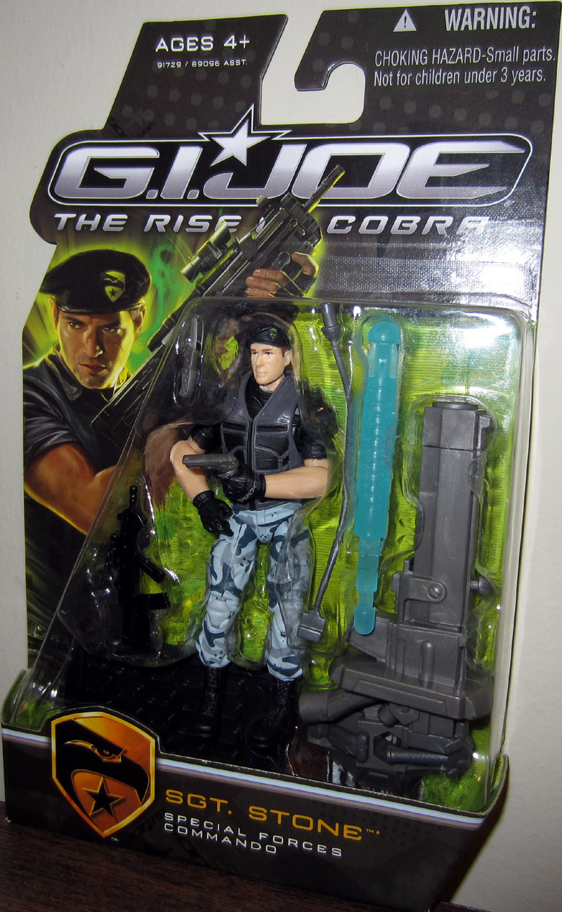 Sgt Stone - Special Forces Commando Rise Cobra action figure