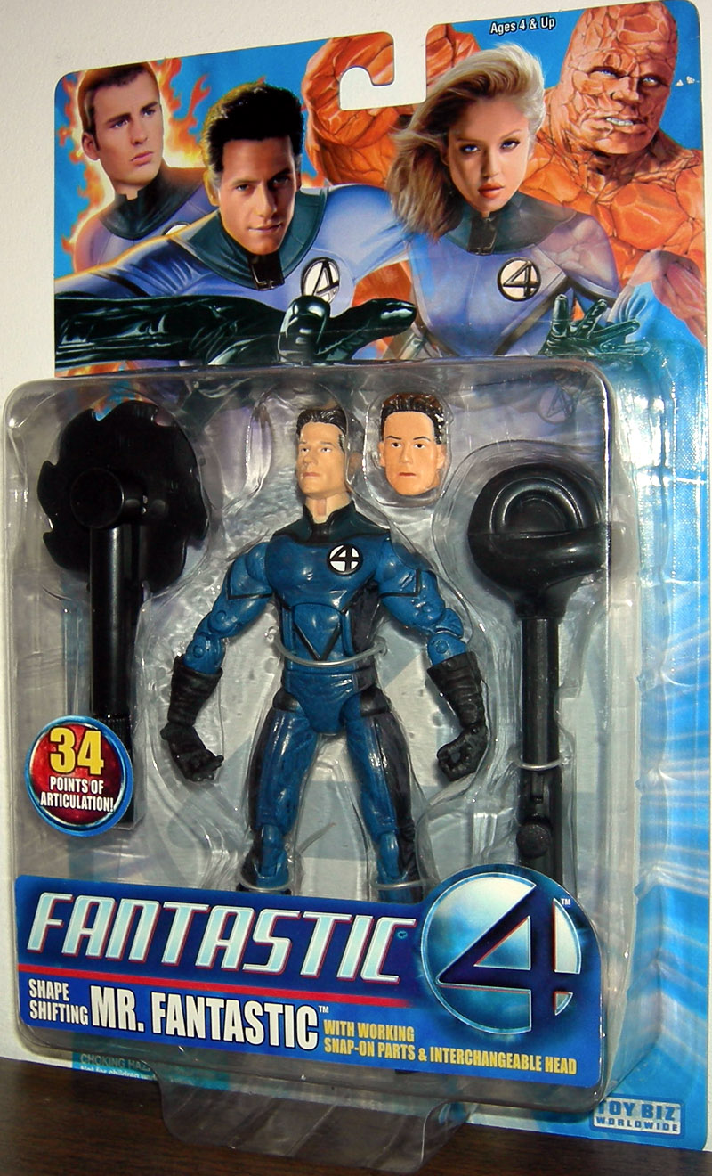 Shape Shifting Mr Fantastic Figure Toy Biz