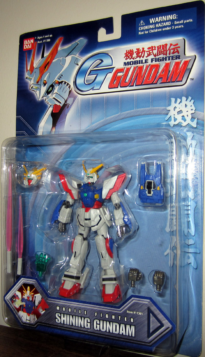 shining gundam action figure