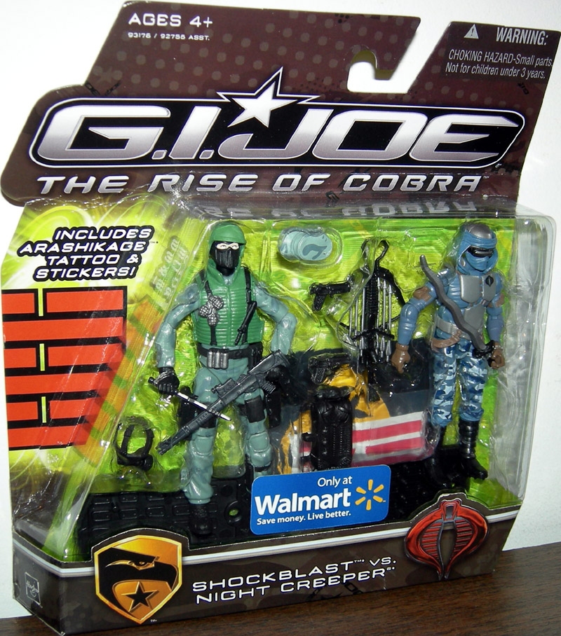 Shockblast vs Nightcreeper Rise Cobra