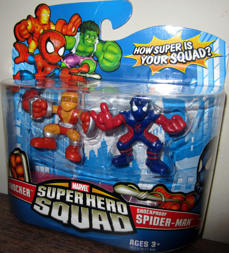 Marvel Super Hero Squad Shock Proof Spiderman 