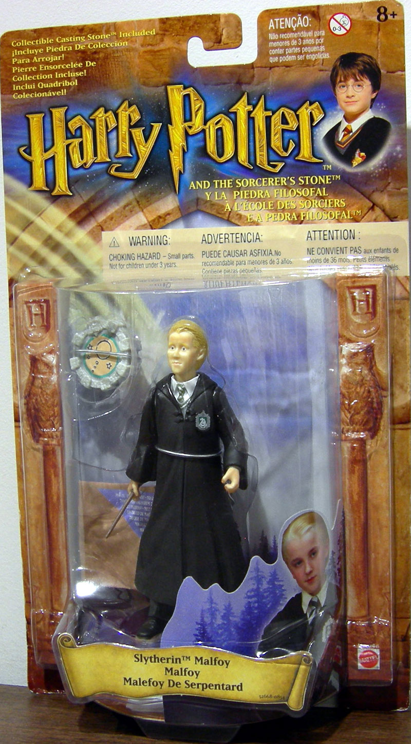 Slytherin Malfoy Crest Harry Potter Sorcerers Stone action figure