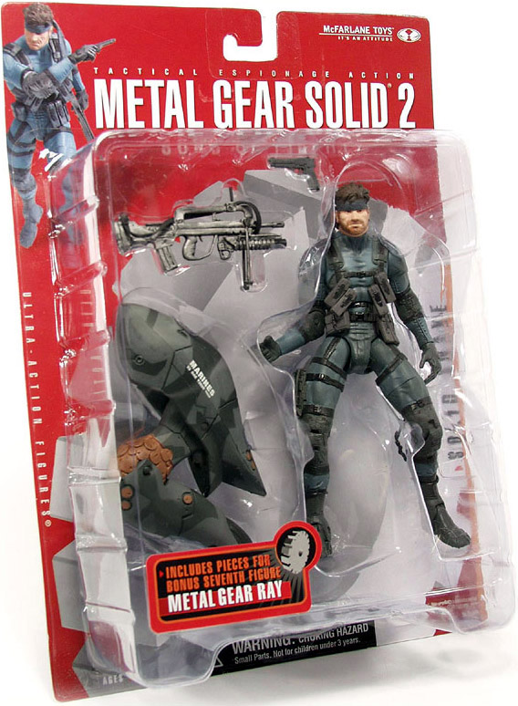 McFarlane Toys Metal Gear Solid 2: Solid Snake Action Figure
