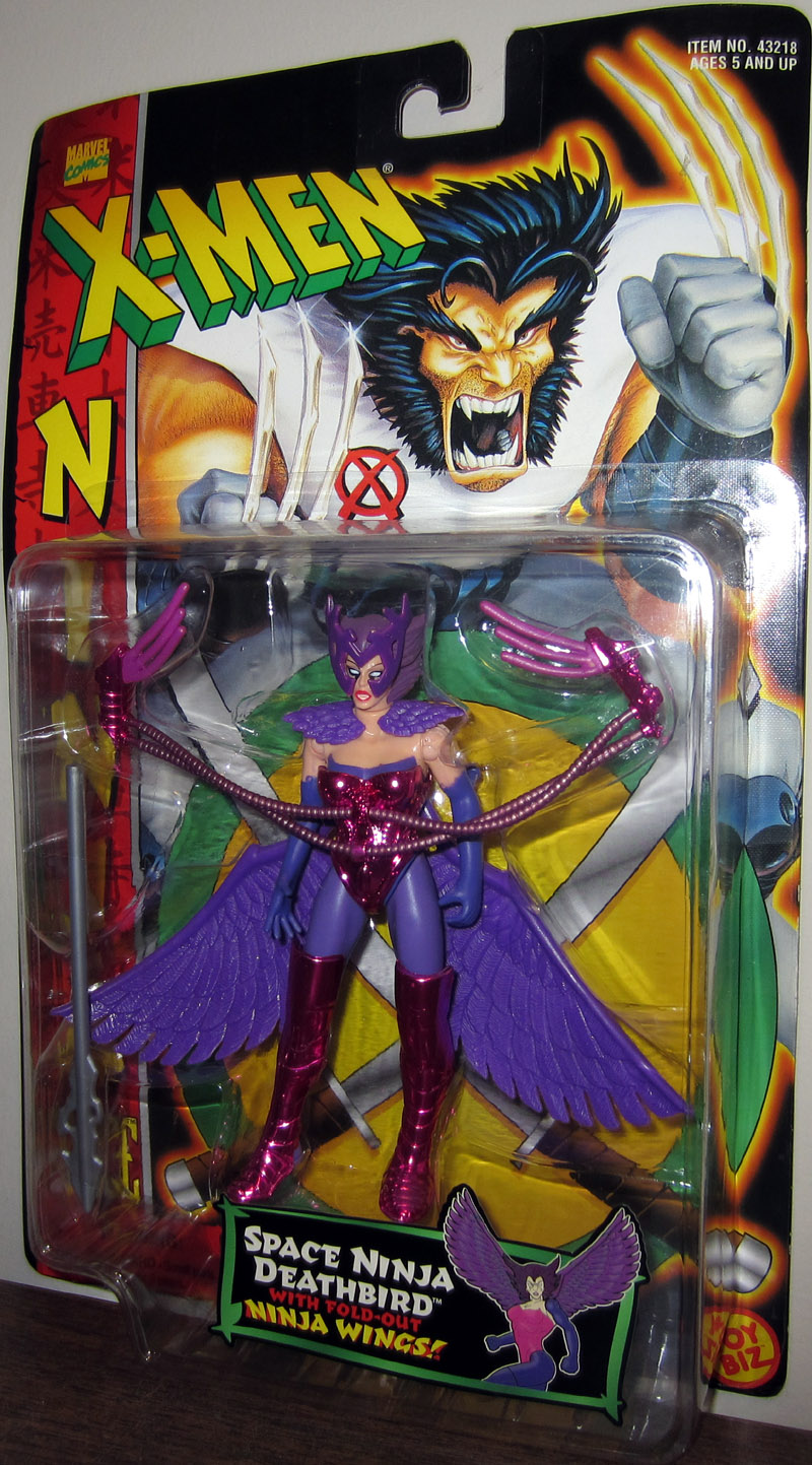 Space Ninja Deathbird Action Figure for sale online ToyBiz X-Men Ninja Force 