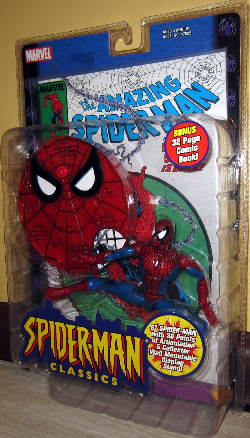 spider man classic action figure