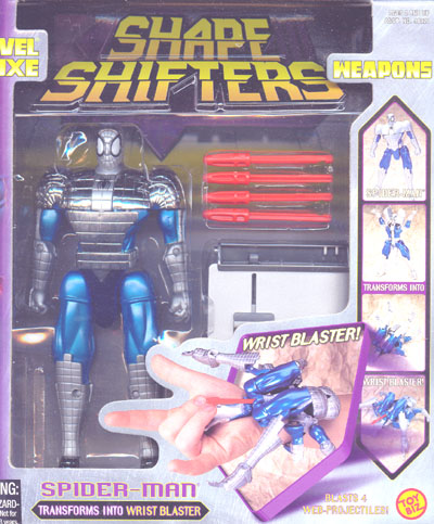 Spider-Man Shape Shifters, boxed