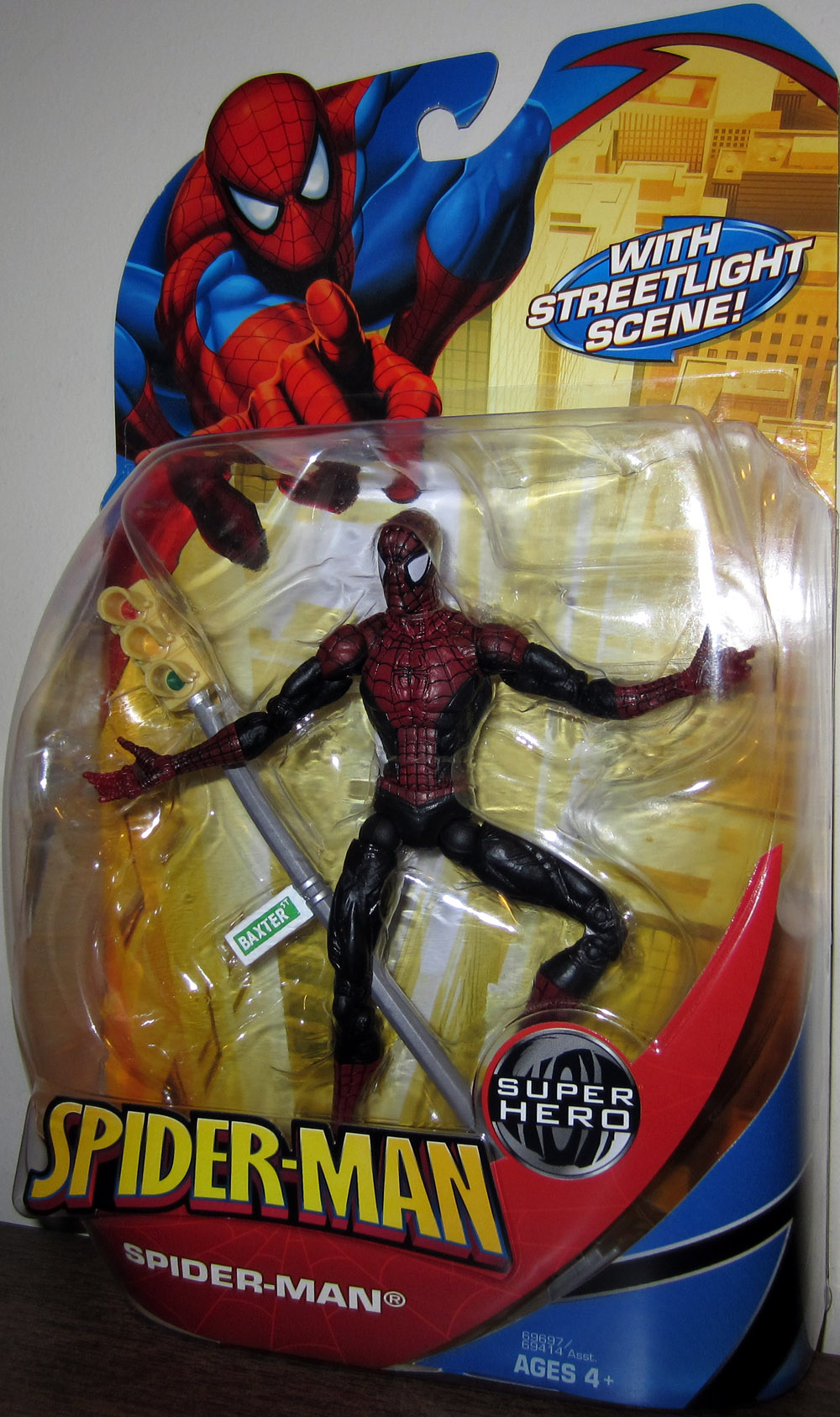 hasbro spider man figure