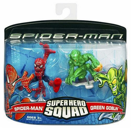 Imaginext DC/Marvel Super Hero Squad Figure-Green Goblin-New Goblin