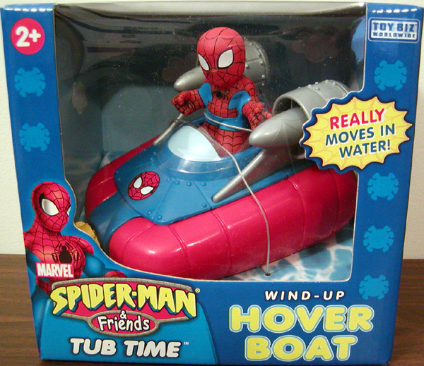 Spiderman boat sale toy