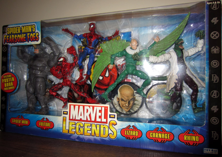 marvel select fearsome foes