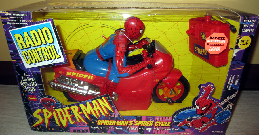 Spider-Mans Spider Cycle radio control