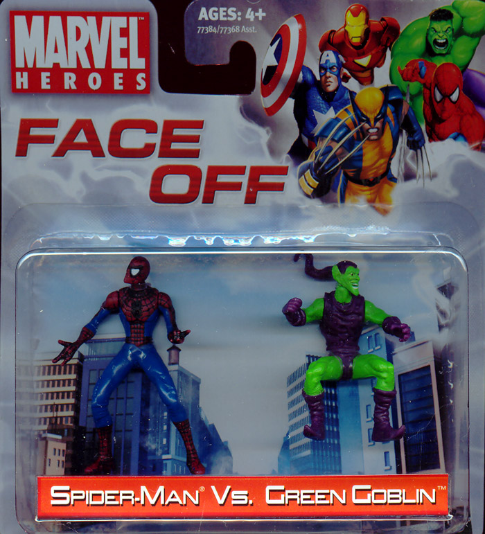spiderman vs green goblin toys