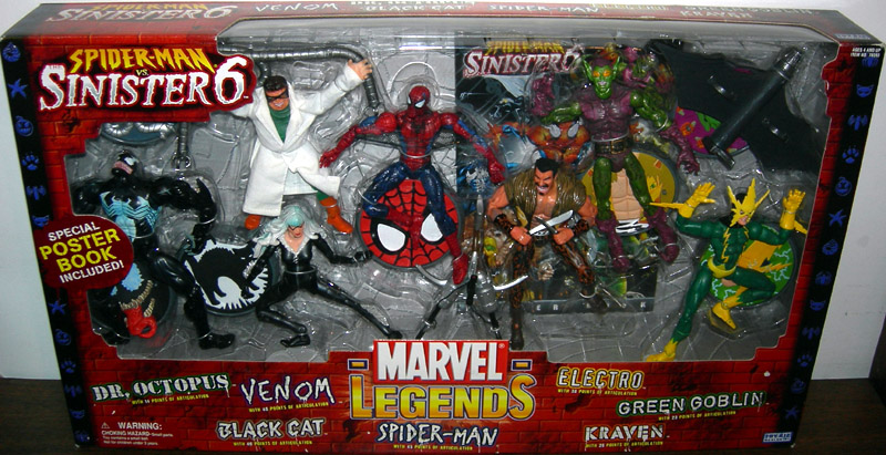 spider man sinister six action figures