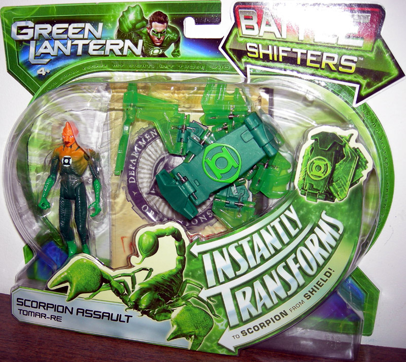 Scorpion Assault Tomar-Re Figure Green Lantern Mattel