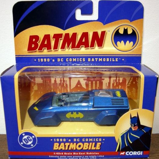 1990s Batmobile, 1-43rd scale die-cast