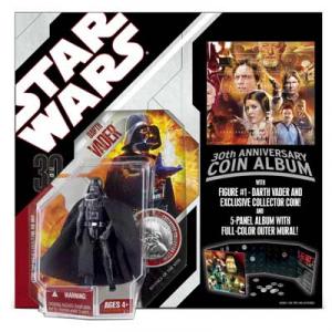 30th Anniversary Coin Album with Darth Vader Figure