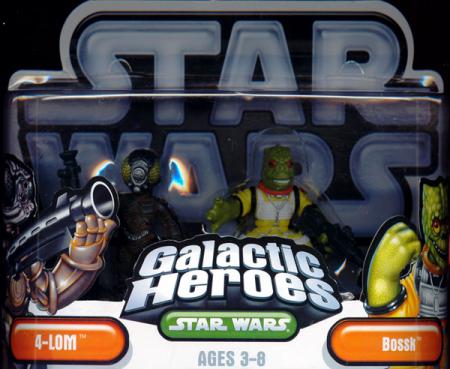 4-LOM and Bossk 2-Pack, Galactic Heroes