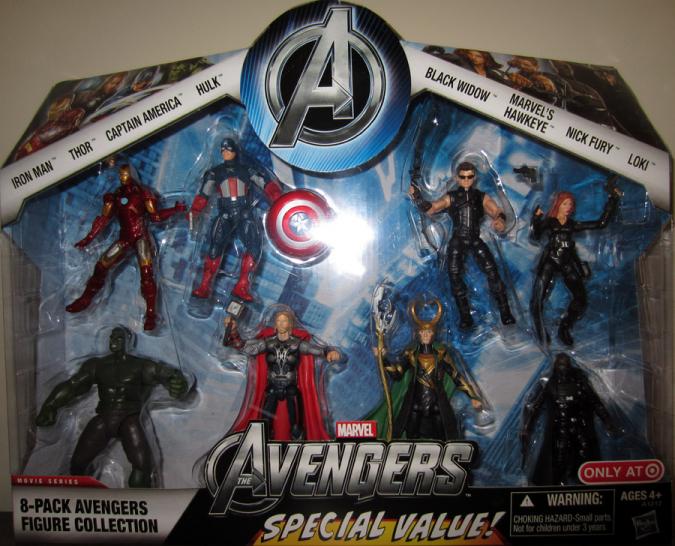 8-Pack Avengers Figure Collection (Target Exclusive)