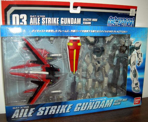 Aile Strike Gundam (GAT-X105, Deactive Mode Version)