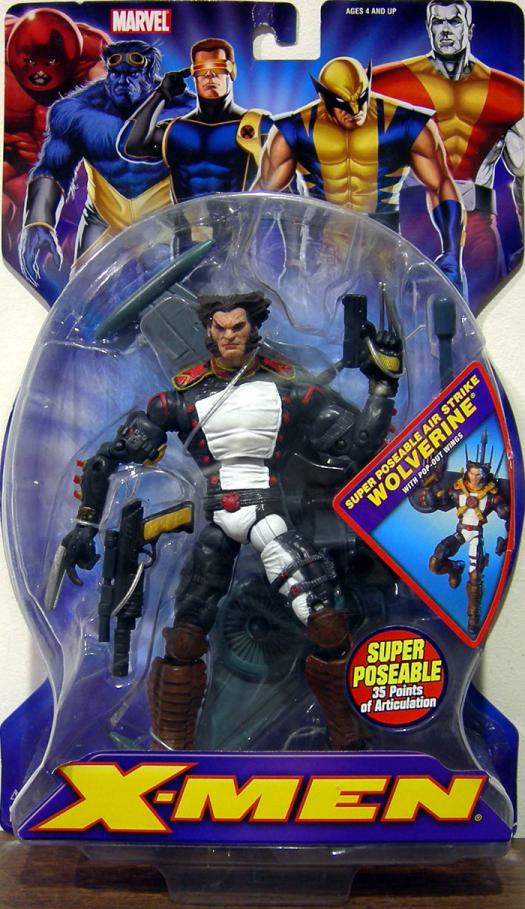 Super Poseable Air Strike Wolverine (X-Men)