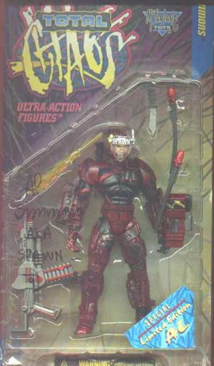 Al Simmons (red, with Todd McFarlane Autograph)