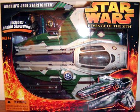 Anakins Jedi Starfighter (Revenge of the Sith, with figure)