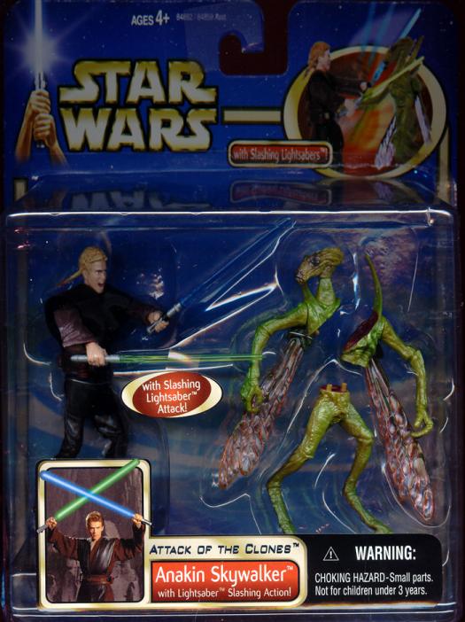 Anakin Skywalker (deluxe with lightsaber slashing action)