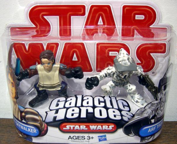 Anakin Skywalker and Arf Trooper (Galactic Heroes)
