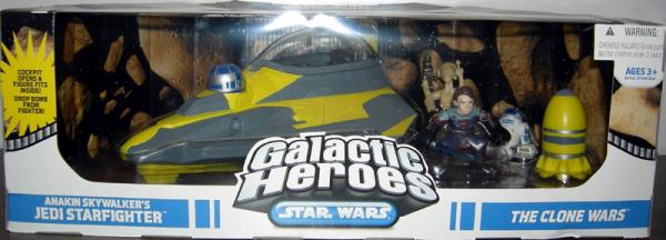Anakin Skywalkers Jedi Starfighter (Galactic Heroes)