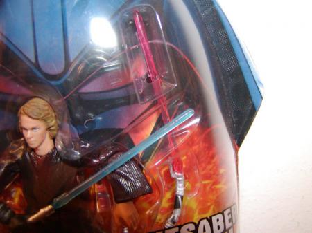 Anakin Skywalker (Revenge of the Sith, 2 with Count Dookus clear lightsaber)