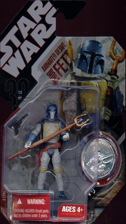 Animated Debut Boba Fett Figure 30th Anniversary 24 Star Wars