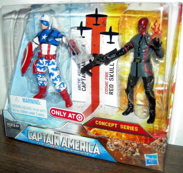 Arctic Assault Captain America & Cosmic Fire Red Skull (Target Excl.)