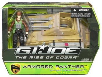 Armored Panther with Sgt. Thunderblast (The Rise of Cobra)