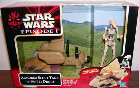 Armored Scout Tank with Battle Droid (.0100)