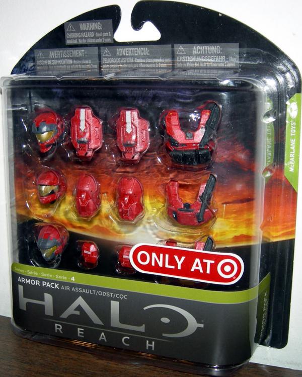 Air Assault Armor Pack (Halo Reach 4, red, Target Exclusive)