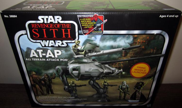 AT-AP All Terrain Attack Pod Star Wars Revenge Sith Vintage Collection