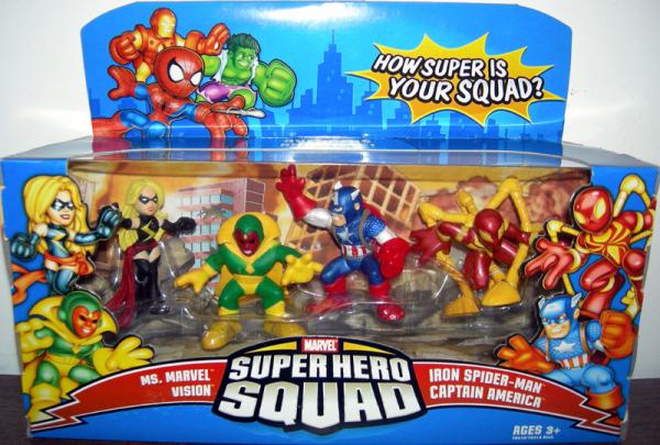 Avengers Assemble 4-Pack (Super Hero Squad)