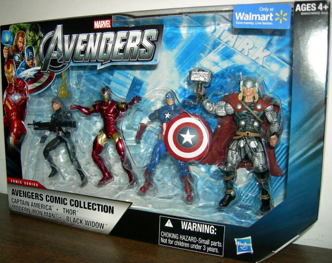 Avengers Comic Collection 4-Pack (01, Walmart Exclusive)