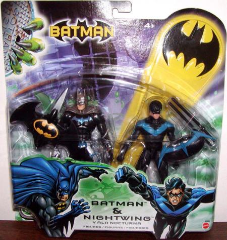 Batman & Nightwing (new sculpt, carded)