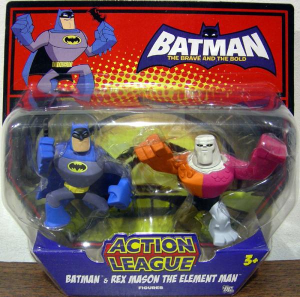 Batman & Rex Mason The Element Man (Action League)