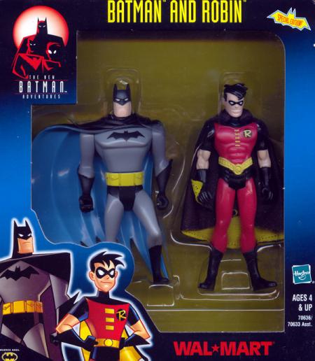 Batman and Robin, boxed, Walmart Exclusive (The New Batman Adventures)