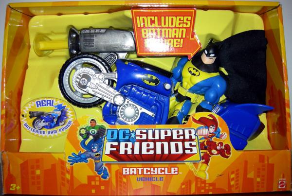 Batman Batcycle and Figure (DC Super Friends)