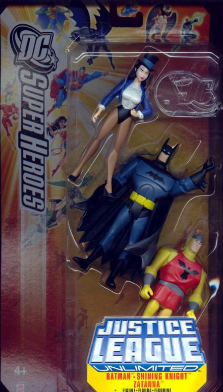 Batman, Shining Knight & Zatanna (DC SuperHeroes JLU)