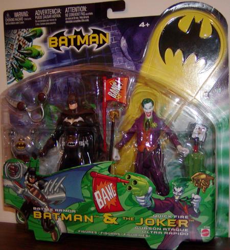 Battle Armor Batman & Quick Fire Joker 2-Pack
