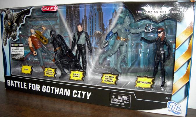Battle for Gotham City 5Pack (The Dark Knight Rises, Target Exclusive)