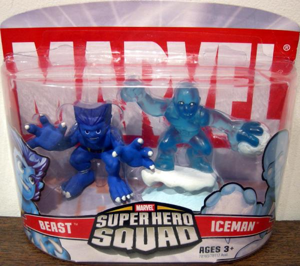 Beast & Iceman (Super Hero Squad)