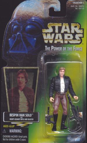 Bespin Han Solo (green card)