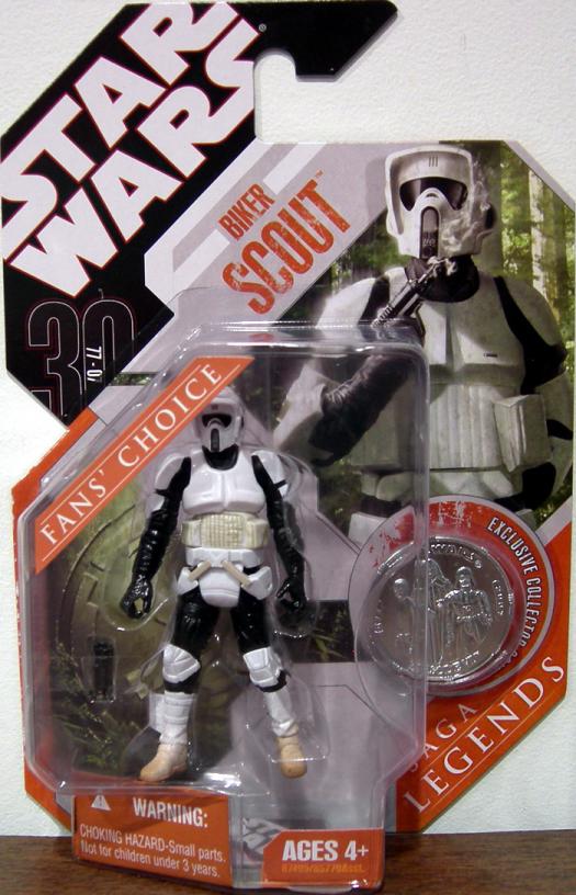 Biker Scout star wars 30th Anniversary Collection 2007 