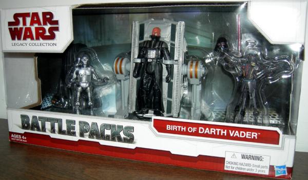 Birth of Darth Vader Action Figures Battle Packs Hasbro